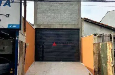 Galpão para alugar, 125 m² por r$ 5.750,00/mês - rudge ramos - são bernardo do campo/sp