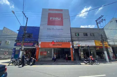 Sala para alugar, 38 m² por r$ 1.478,00/mês - centro - são bernardo do campo/sp