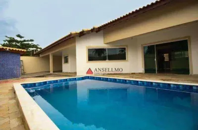 Casa à venda, 360 m² por r$ 1.100.000,00 - balneário stella maris - peruíbe/sp