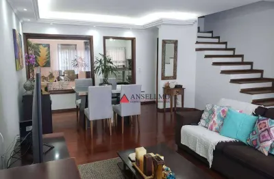 Sobrado com 4 dormitórios à venda, 277 m² por r$ 1.190.000,00 - nova petrópolis - são bernardo do campo/sp