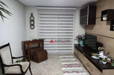 Apartamento com 3 dormitórios à venda, 86 m² por r$ 585.000,00 - vila pires - santo andré/sp