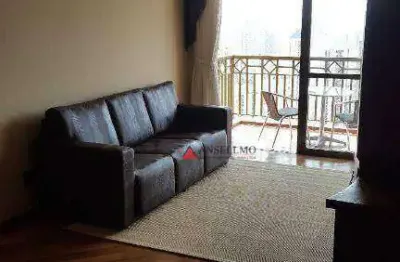 Apartamento com 3 dormitórios para alugar, 100 m² por r$ 5.408,00/mês - vila bastos - santo andré/sp
