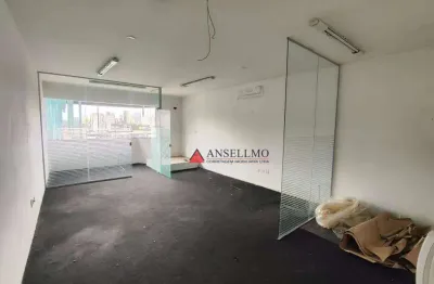 Sala para alugar, 68 m² por r$ 2.200,00/mês - vila campestre - são bernardo do campo/sp