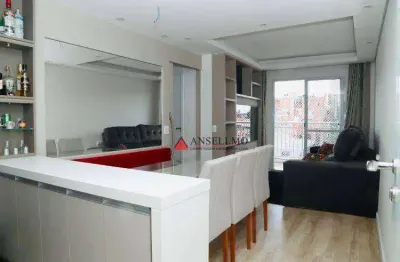 Apartamento à venda, 56 m² por r$ 410.000,00 - vila campestre - são bernardo do campo/sp