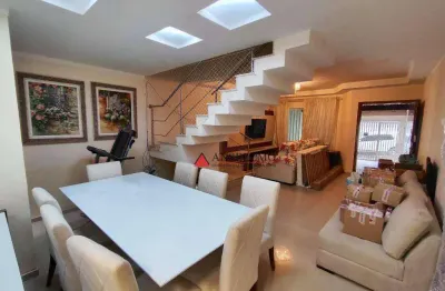 Sobrado com 3 dormitórios à venda, 163 m² por r$ 750.000,00 - jardim santo ignácio - são bernardo do campo/sp