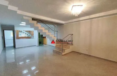 Sobrado com 3 dormitórios à venda, 163 m² por r$ 750.000,00 - jardim santo ignácio - são bernardo do campo/sp