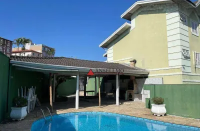 Sobrado à venda, 188 m² por r$ 850.000,00 - assunção - são bernardo do campo/sp
