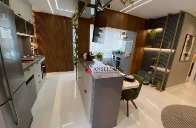 Apartamento com 2 dormitórios, sendo 2 suítes, à venda, 60 m² por r$ 469.000 - vila baeta neves - são bernardo do campo/sp