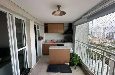 Apartamento maravilhoso com 3 dormitórios à venda, 95 m² por r$ 1.010.000 - jardim chácara inglesa - são bernardo do campo/sp
