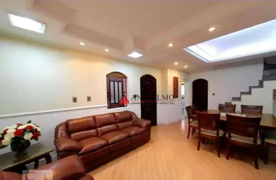Sobrado com 3 dormitórios à venda, 238 m² por r$ 2.090.000,00 - barcelona - são caetano do sul/sp