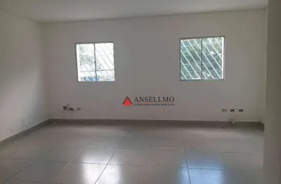 Salão para alugar, 125 m² por r$ 3.200,00/mês - centro - são bernardo do campo/sp