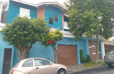 Sobrado à venda, 436 m² por r$ 1.500.000,00 - jordanópolis - são bernardo do campo/sp