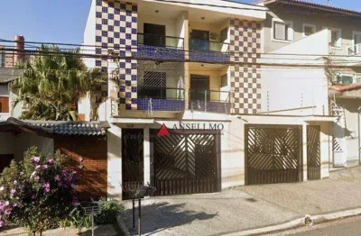 Apartamento garden com 3 dormitórios à venda, 84 m² por r$ 590.000,00 - jardim - santo andré/sp