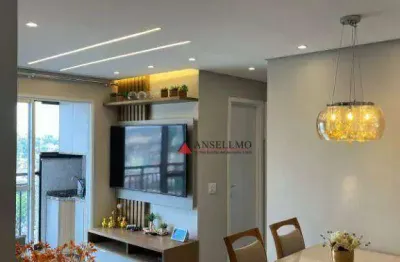 Apartamento com 2 dormitórios à venda, 48 m² por r$ 540.000,00 - vila joão basso - são bernardo do campo/sp