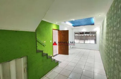 Sobrado com 3 dormitórios à venda, 150 m² por r$ 730.000,00 - assunção - são bernardo do campo/sp