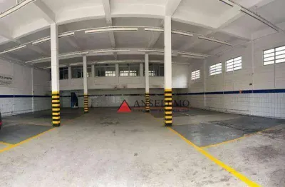 Galpão para alugar no centro de diadema - 750m² - r$20.000,00 com 10 vagas de estacionamento,