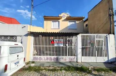 Sobrado com 3 dormitórios para alugar, 130 m² por r$ 2.618,33/mês - centro - são bernardo do campo/sp