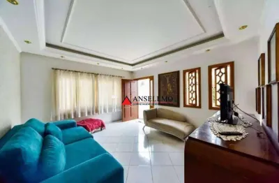 Casa com 5 dormitórios, 360 m² - venda por r$ 1.200.000,00 ou aluguel por r$ 7.958,00/mês - jardim hollywood - são bernardo do campo/sp