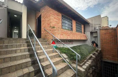 Casa, 240 m² - venda por r$ 1.600.000,00 ou aluguel por r$ 12.330,00/mês - centro - santo andré/sp