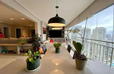 Apartamento com 3 dormitórios, sendo 3 suítes à venda, 155 m² por r$ 2.235.000 - centro - são bernardo do campo/sp