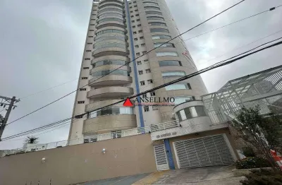 Apartamento duplex com 4 dormitórios, 265 m² - venda por r$ 2.700.000,00 ou aluguel por r$ 12.176,00/mês - vila assunção - santo andré/sp