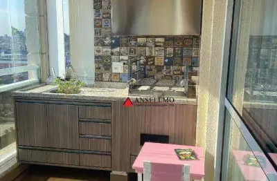 Apartamento com 3 suítes à venda, 128 m² por r$ 947.000 - centro - santo andré/sp