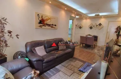 Apartamento com 2 dormitórios à venda, 59 m² por r$ 390.000,00 - centro - são bernardo do campo/sp