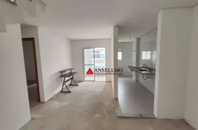 Cobertura duplex com 2 dormitórios à venda, 122 m² por r$ 720.000