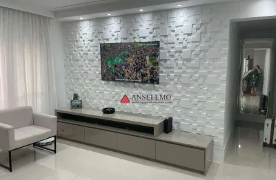 Apartamento com 3 dormitórios à venda, 128 m² por r$ 1.299.000,00 - centro - santo andré/sp