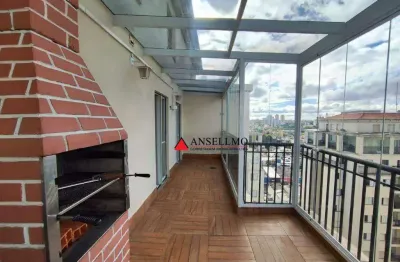 Cobertura com 3 dormitórios à venda, 102 m² por r$ 890.000,00 - nova petrópolis - são bernardo do campo/sp