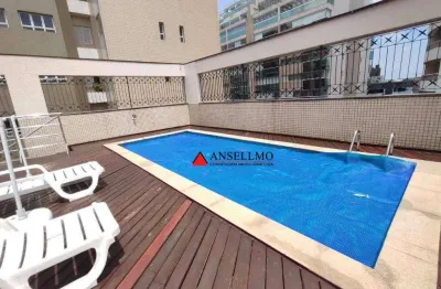 Apartamento com 2 dormitórios para alugar, 89 m² por r$ 4.094,00/mês - centro - são bernardo do campo/sp