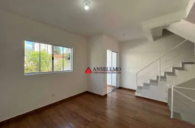Sobrado novo com 2 dormitórios à venda, 90 m² por r$ 480.000 - nova petrópolis - são bernardo do campo/sp