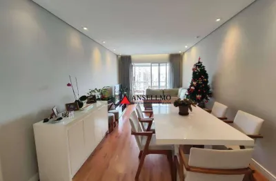 Apartamento com 3 dormitórios, 107 m² - venda por r$ 940.000 ou aluguel por r$ 5.560/mês - centro - são bernardo do campo/sp