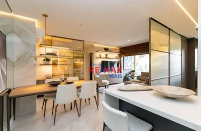 Apartamento à venda, 74 m² por r$ 730.189,44 - campo comprido - curitiba/pr