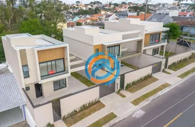 Sobrado com 3 dormitórios à venda, 145 m² por r$ 998.000,00 - uberaba - curitiba/pr