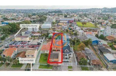 Terreno à venda, 840 m² por r$ 1.600.000 - portão - curitiba/pr