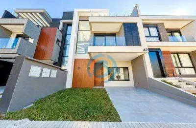 Sobrado com 3 dormitórios à venda, 170 m² por r$ 1.150.000,00 - pinherinho - curitiba/pr