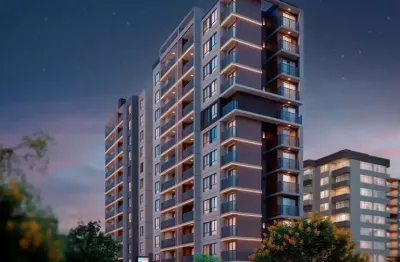 Apartamento com 3 quartos à venda na rua antônio gasparin, 5651, novo mundo, curitiba, 67 m2 por r$ 664.597