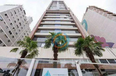 Apartamento com 1 dormitório para alugar, 58 m² no campina do siqueira - curitiba/pr