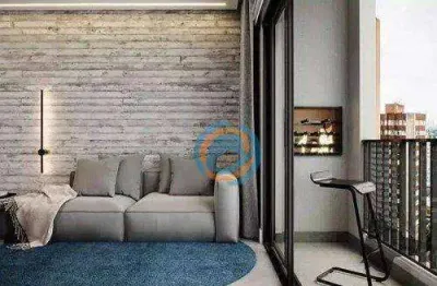 Studio com 1 dormitório à venda, 22 m² por r$ 305.000 - agua verde - curitiba/pr