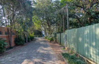 Terreno em condomínio fechado à venda na Rua Visconde de Porto Seguro, Chácara Flora, São Paulo
