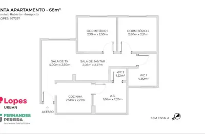 Apartamento com 2 quartos à venda em jardim aeroporto - sp
