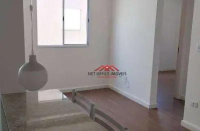 Apartamento com 2 dormitórios à venda, 46 m² por r$ 230.000,00 - vila iracema - são josé dos campos/sp