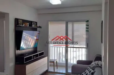 Apartamento à venda, 57 m² por r$ 371.000,00 - parque residencial flamboyant - são josé dos campos/sp