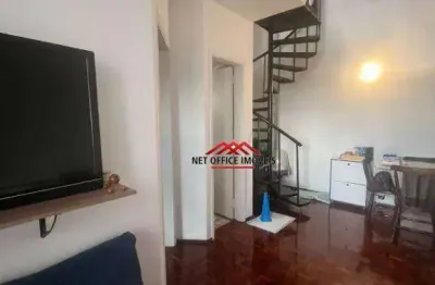 Apartamento duplex com 1 dormitório à venda, 60 m² por r$ 360.000,00 - centro - são josé dos campos/sp