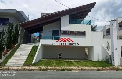 Casa à venda, 450 m² por r$ 3.500.000,00 - condomínio residencial jaguary - são josé dos campos/sp