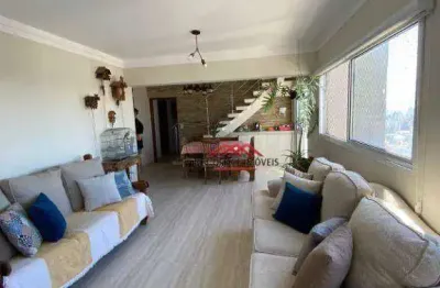 Cobertura à venda, 230 m² por r$ 1.700.000,00 - jardim são dimas - são josé dos campos/sp