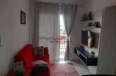 Apartamento com 2 dormitórios à venda, 50 m² por r$ 350.000,00 - residencial bosque dos ipês - são josé dos campos/sp