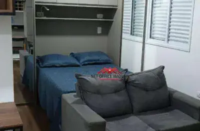 Apartamento para alugar, 35 m² por r$ 3.810,00/mês - jardim aquarius - são josé dos campos/sp