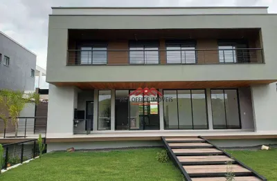 Sobrado à venda, 370 m² por r$ 4.700.000,00 - condomínio reserva do paratehy - são josé dos campos/sp